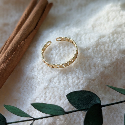 Treasure Textured Ring