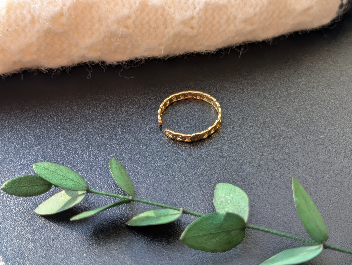 Treasure Textured Ring
