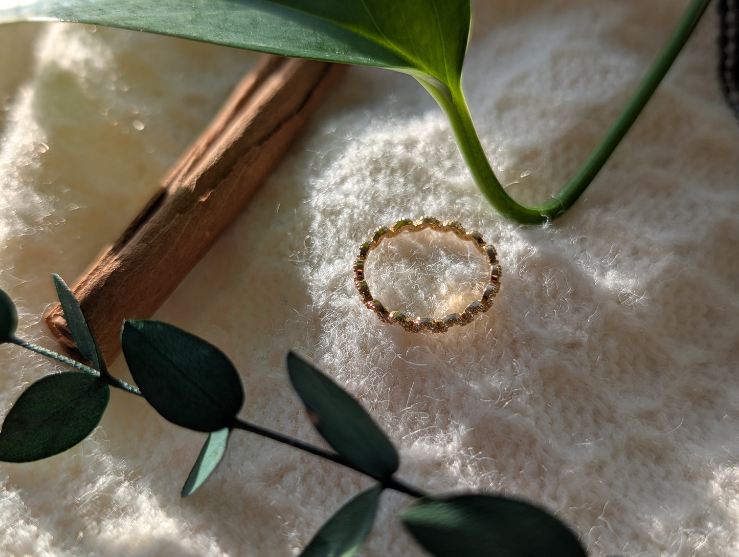 Wavy Gold Ring