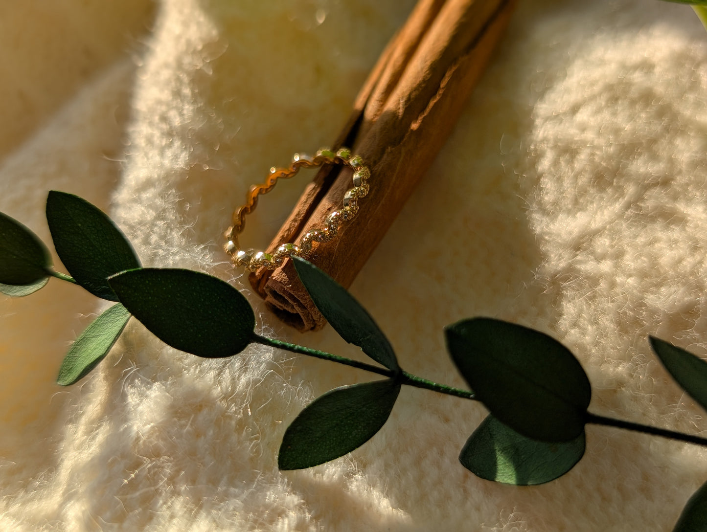 Wavy Gold Ring