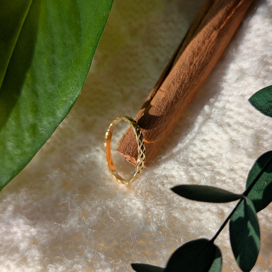 Gold Minimalist Rings