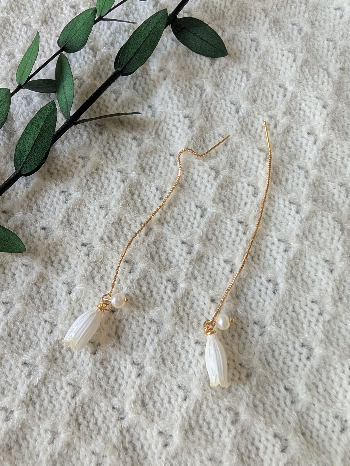 Bell Orchid Earrings