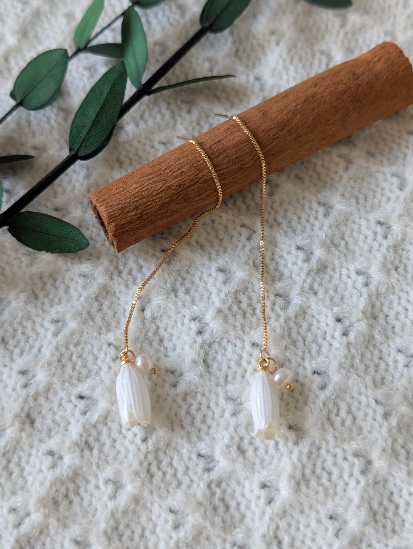 Bell Orchid Earrings