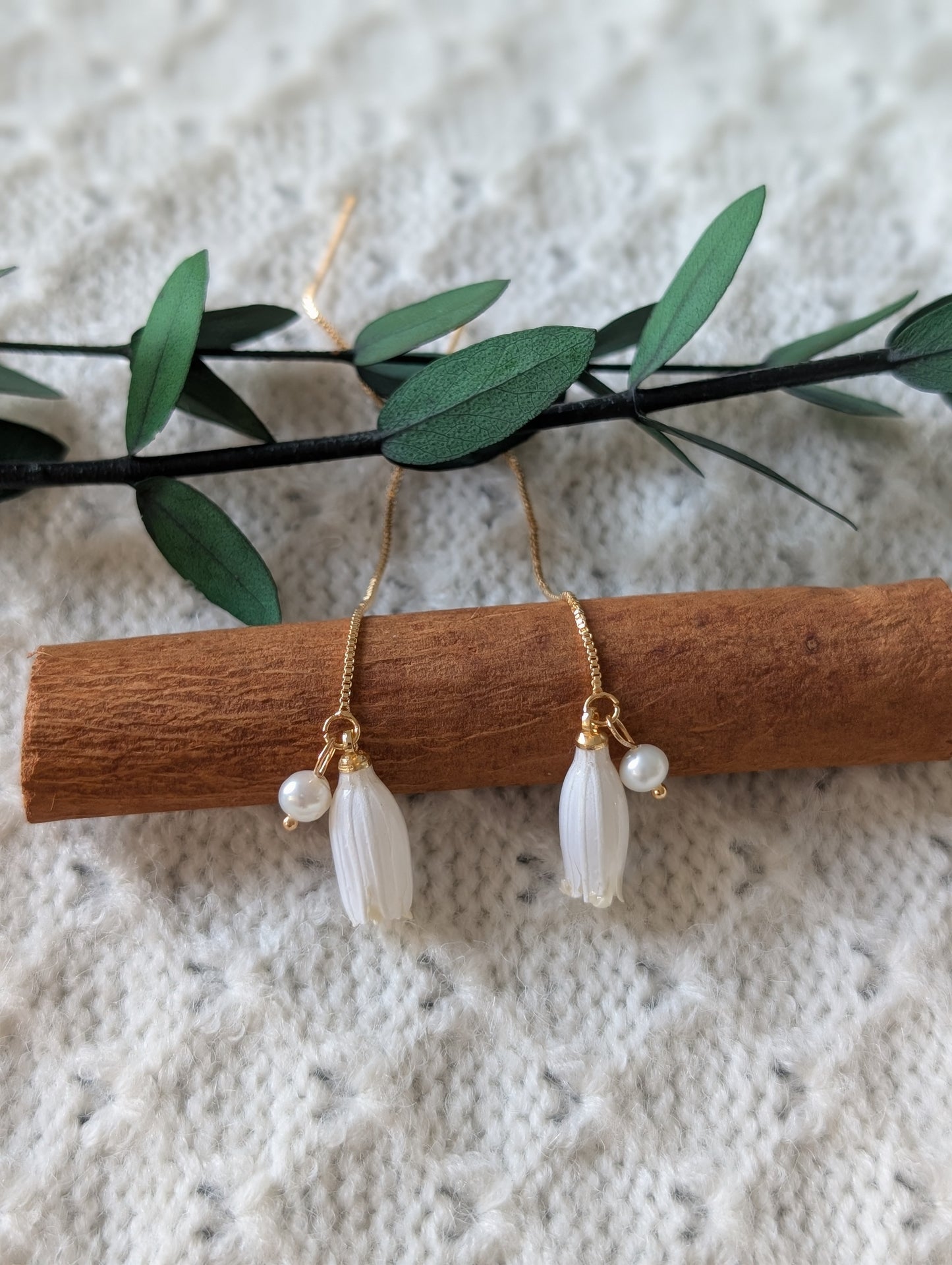 Bell Orchid Earrings