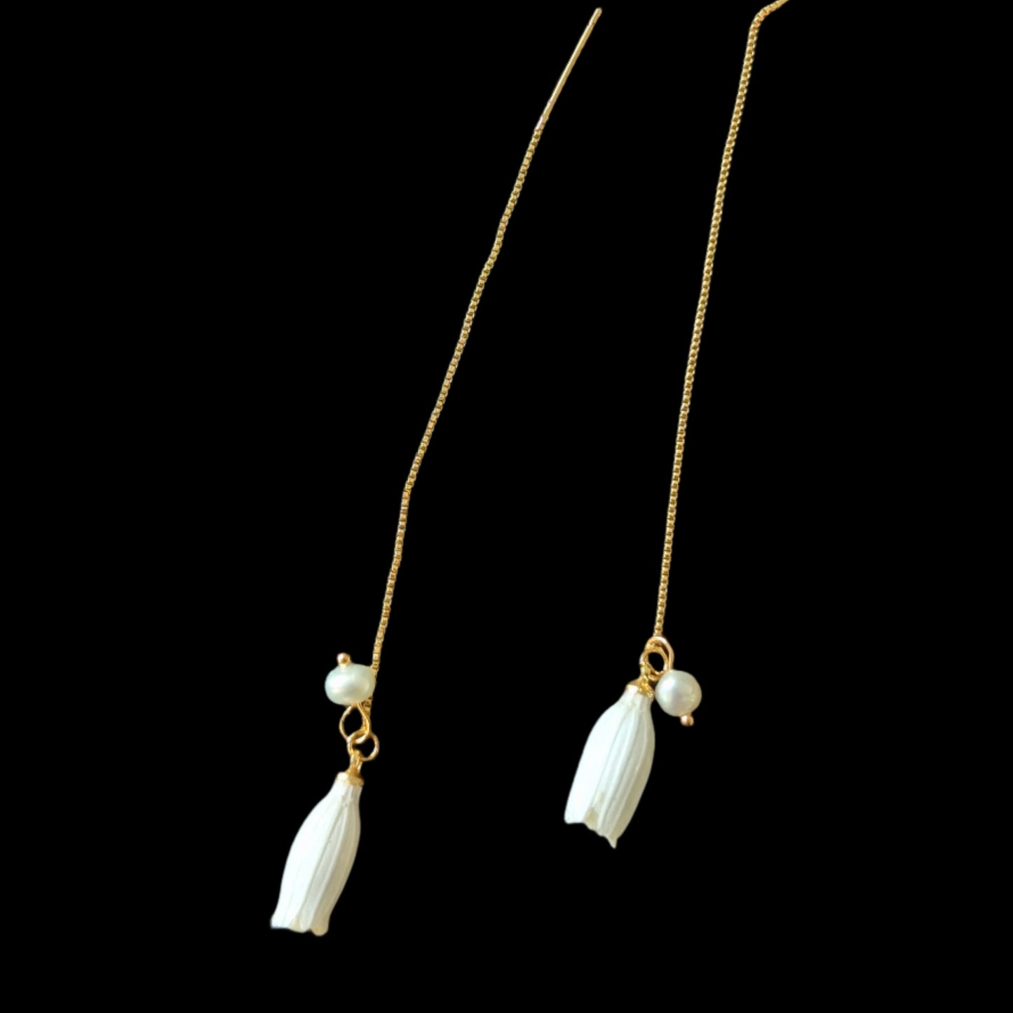 Bell Orchid Earrings