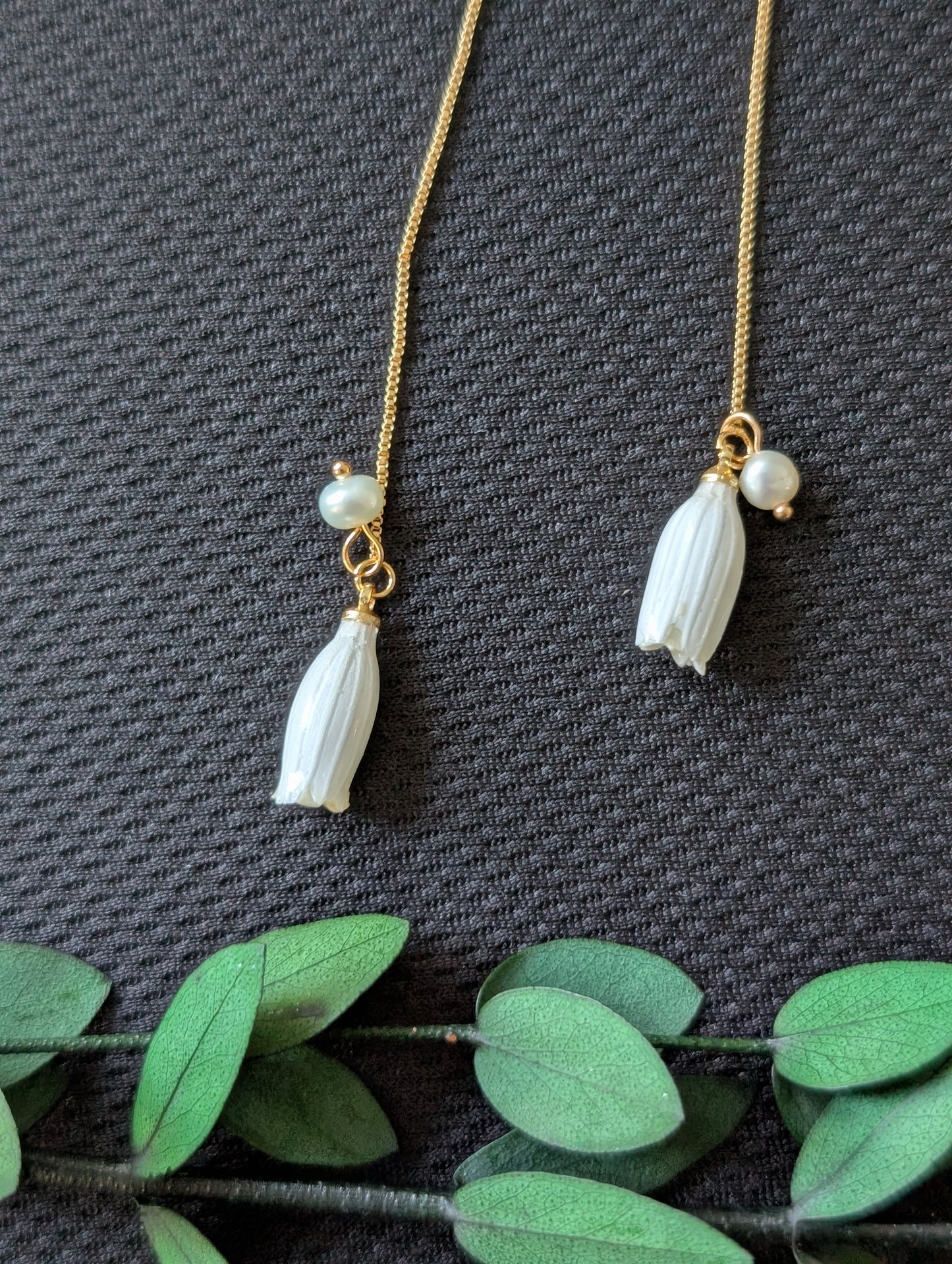 Bell Orchid Earrings