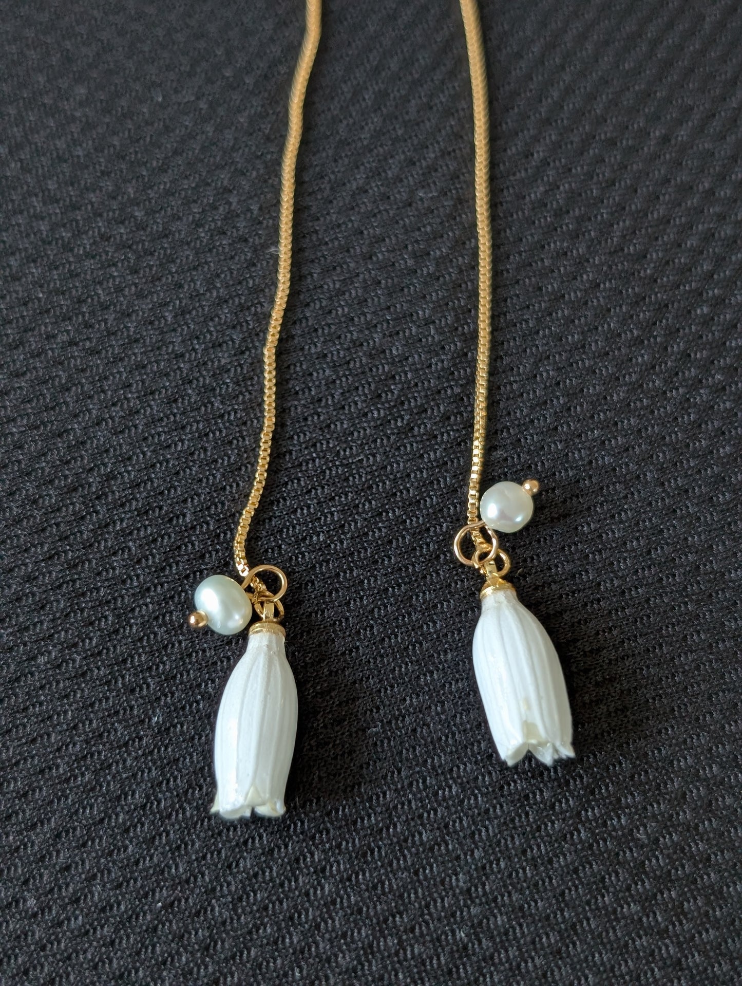 Bell Orchid Earrings