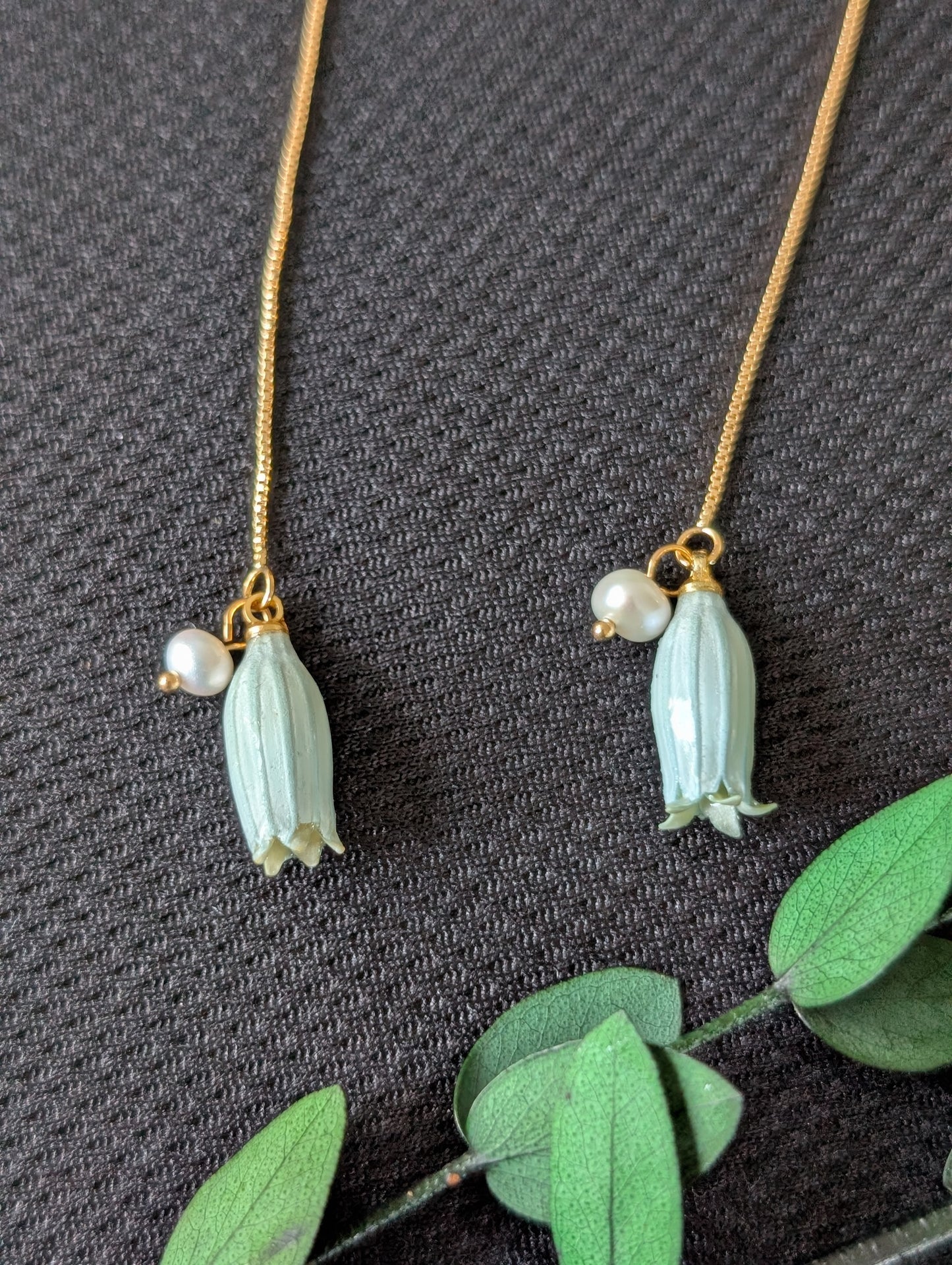 Bell Orchid Earrings