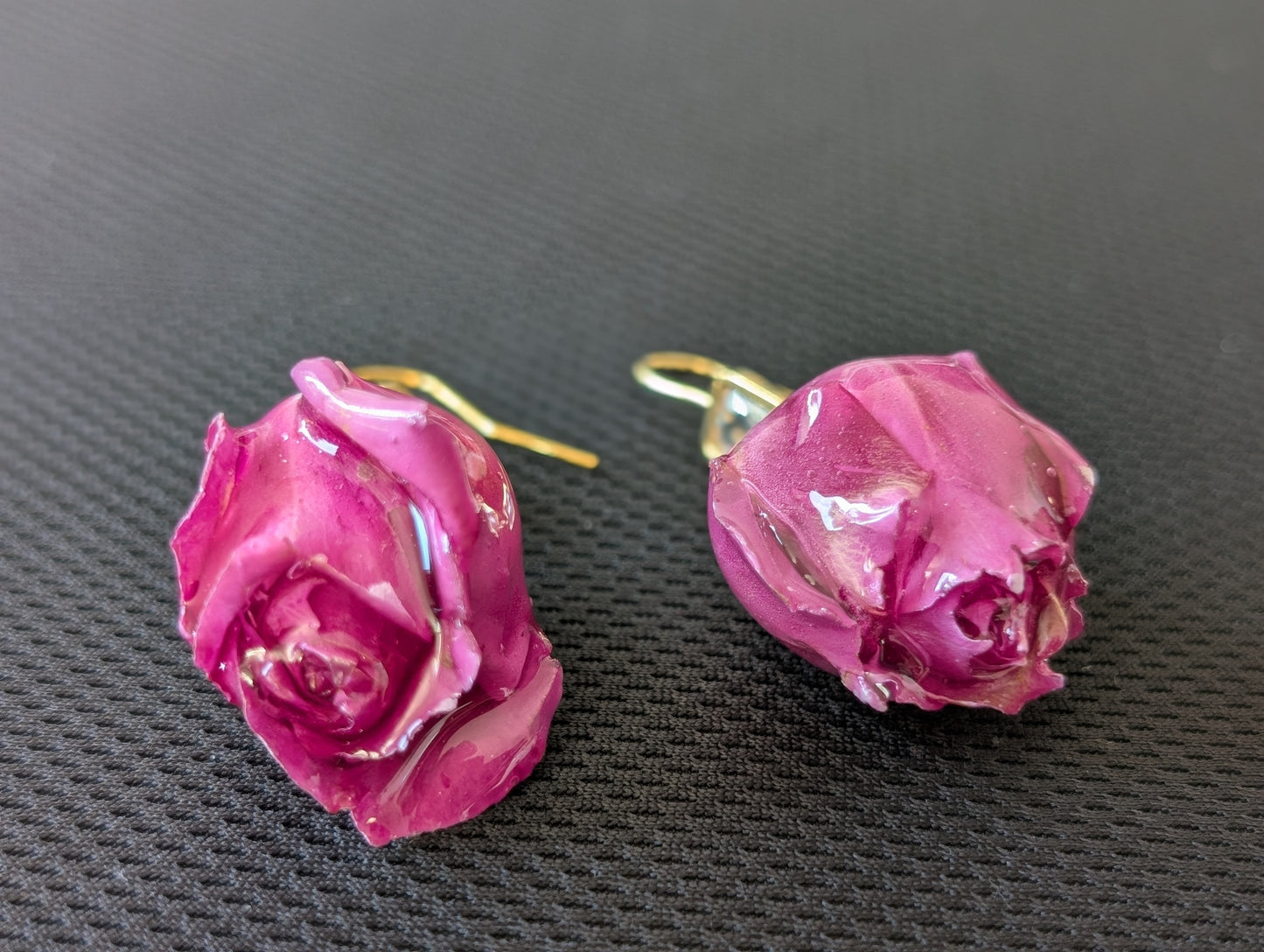 Real Rosebuds Earrings
