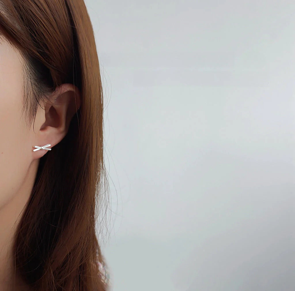Bowknot Stud Earrings