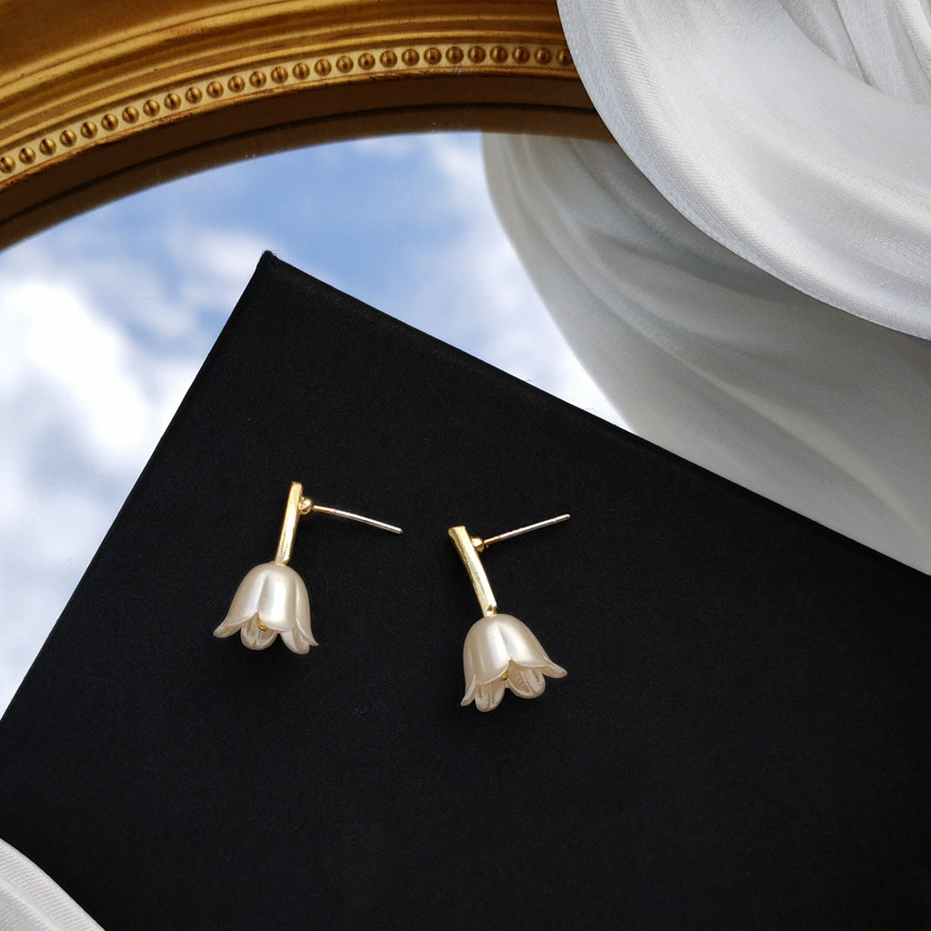 Whispering Lily Bud Studs