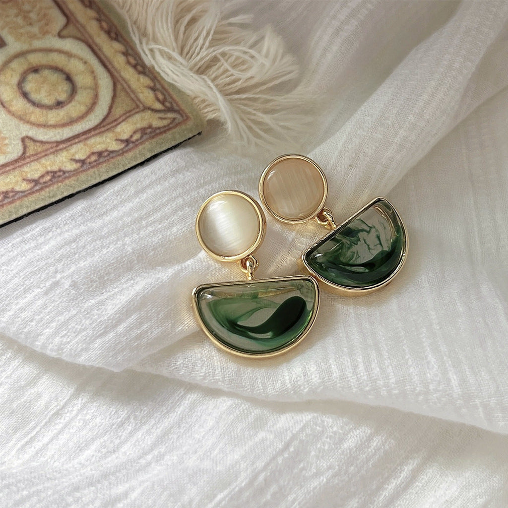 Earthy Harmony Dangle Earrings