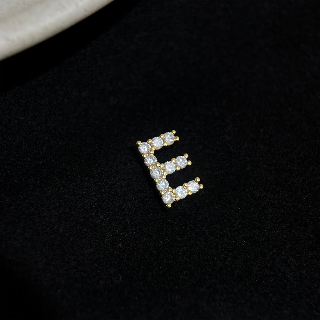 Sparkling Initial Studs