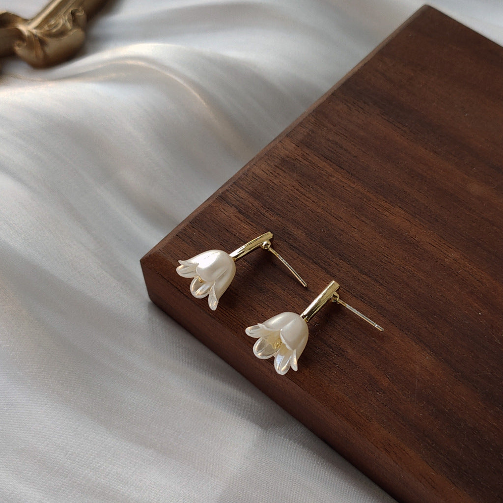 Whispering Lily Bud Studs