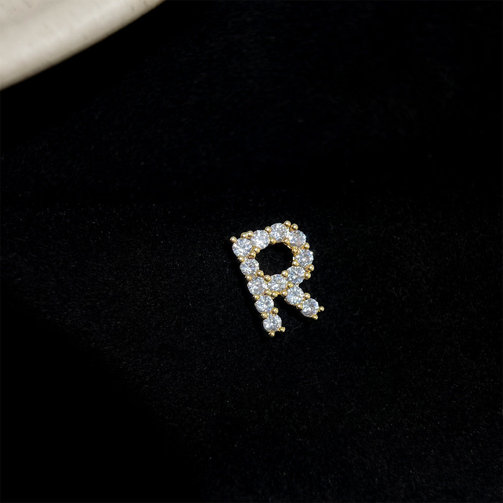 Sparkling Initial Studs