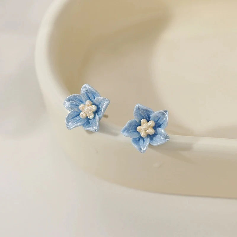 Flower Stud Earrings