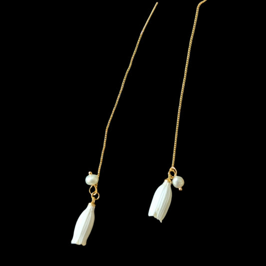 Bell Orchid Earrings