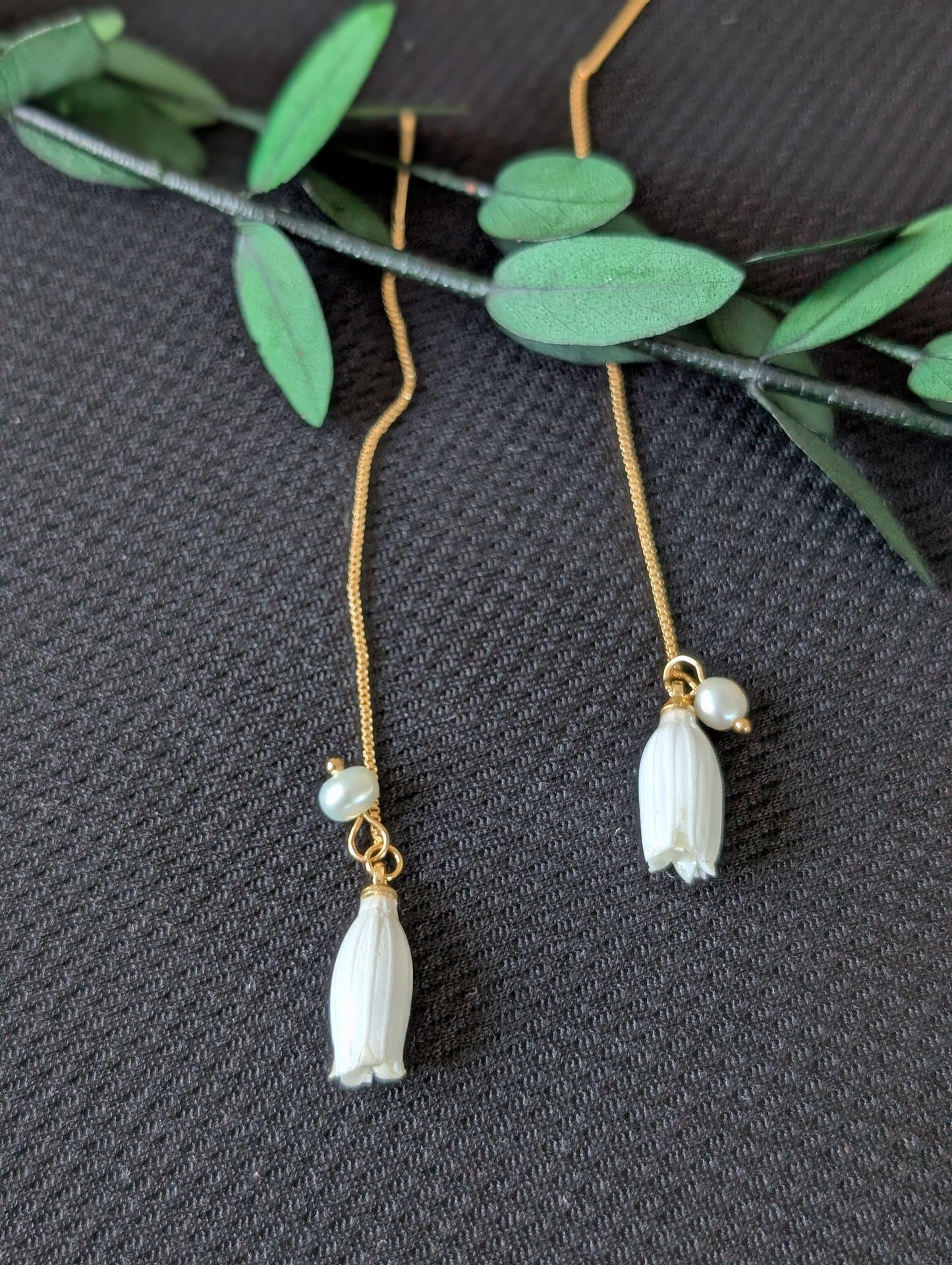 Bell Orchid Earrings