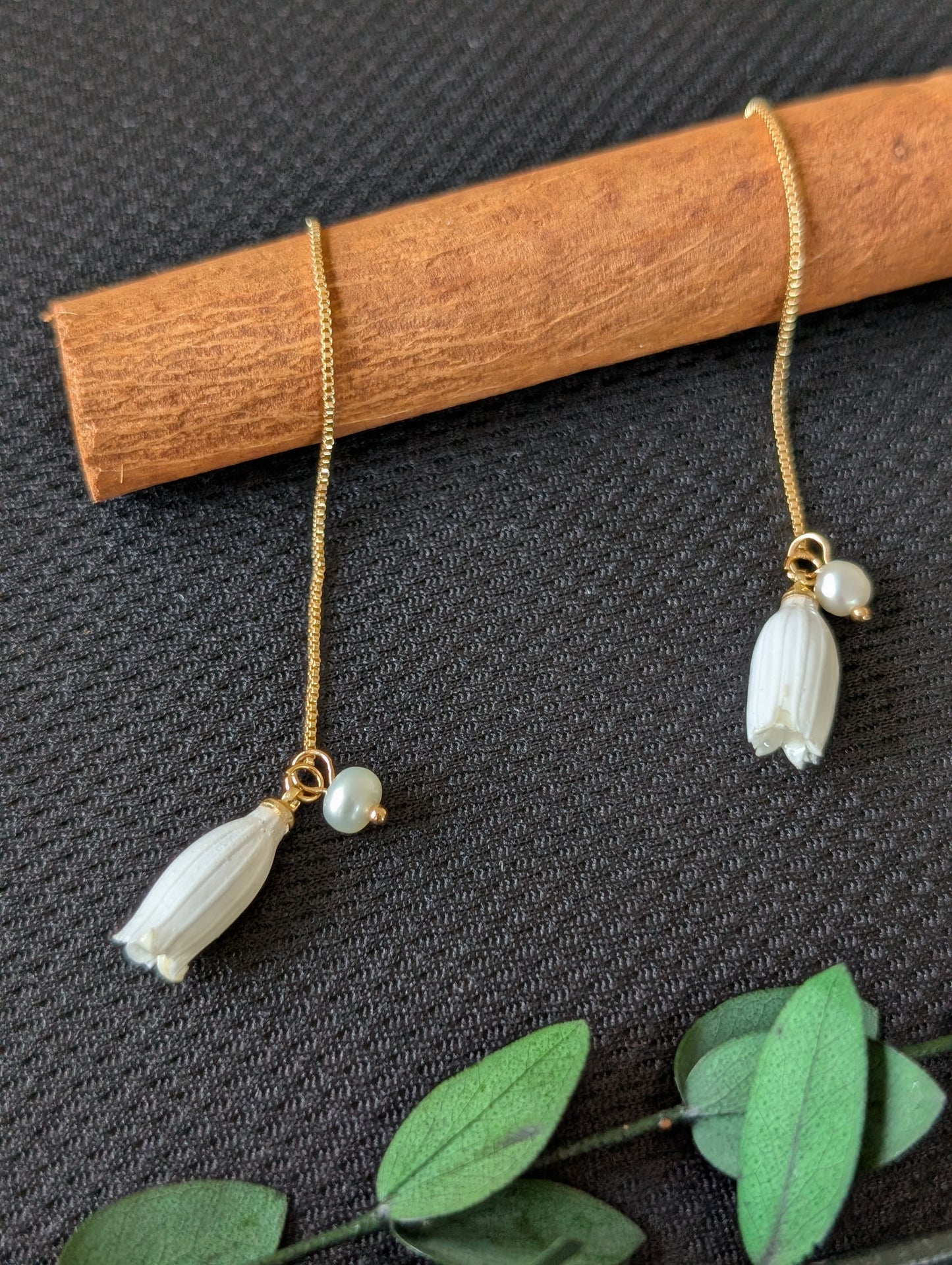 Bell Orchid Earrings